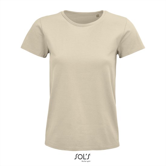 SOL'S - Pioneer T-Shirt dames - Naturel - 100% Biologisch Katoen - M