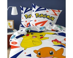Pokémon Dekbedovertrek Ziggy - Eenpersoons - 140 x 200 cm - Katoen