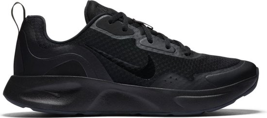 NIKE Wearallday Sneakers - Black / Black - Dames - EU 35.5 | bol
