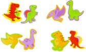 Gum Dinosaurus - 36 stuks - dino gummetje voor kinderen