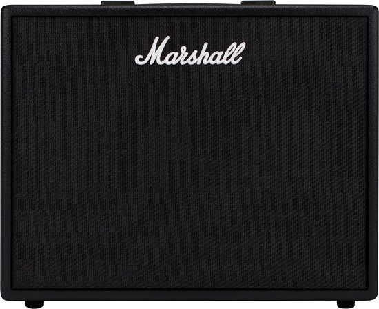 Foto: Marshall code50 digital combo 50w black modeling combo versterker voor elektrische gitaar