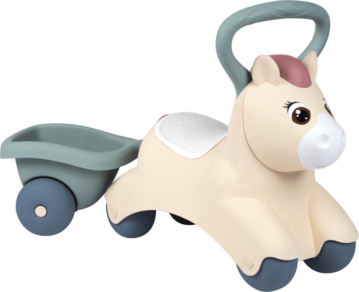 Smoby - Little Smoby Loopwagen Pony Ride On - SMOBY
