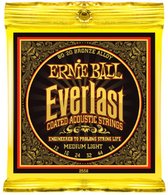 Ernie Ball EB2556 12-54 Everlast Coated 80/20 Bronze Medium Light - Akoestische gitaarsnaren
