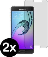 Smartphonica Screenprotector voor Samsung Galaxy A3 2016 van glas - 2 stuks / Normaal geschikt voor Samsung Galaxy A3 (2016)