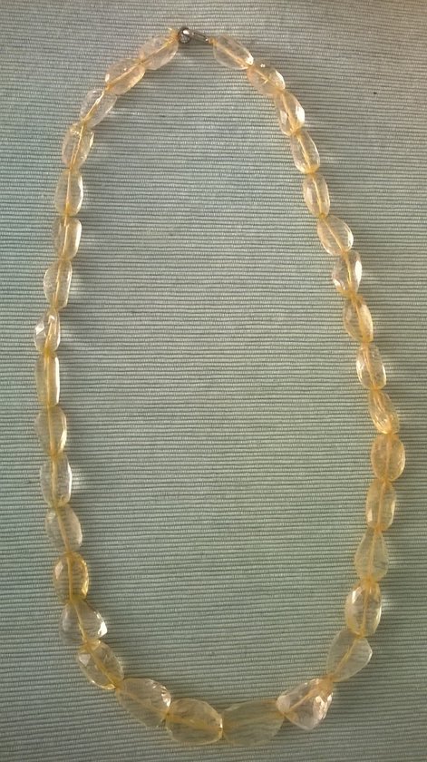 Gemstones-halssnoer robijn 48cm verlengbaar met 44 cm