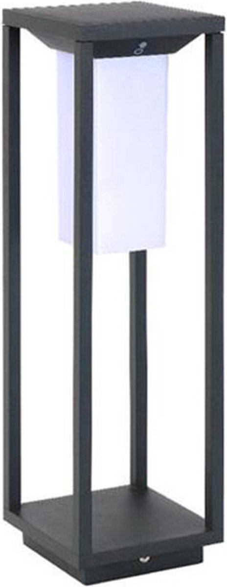 LED Tuinverlichting - Buitenlamp - Zonne-energie - Bewegingssensor - 2W - Zwart