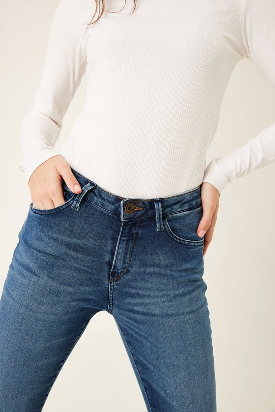 GARCIA Celia Flare Jean évasé pour femme Blauw - Taille W33 X Jeans