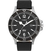 Timex Harborside TW2V27000 Horloge - Textiel - Zwart - Ø 43 mm