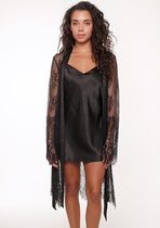 Lingadore – Black Lace – Kimono – L1137KM – Black - L/XL