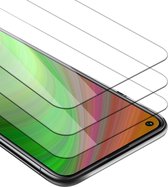 Cadorabo 3x Screenprotector geschikt voor Oppo A53 - Beschermende Pantser Film in KRISTALHELDER - Getemperd (Tempered) Display beschermend glas in 9H hardheid met 3D Touch