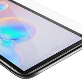 Cadorabo Screenprotector voor Samsung Galaxy Tab S6 (10.5 inch) in KRISTALHELDER - Gehard (Tempered) display Film beschermglas in 9H hardheid met 3D Touch