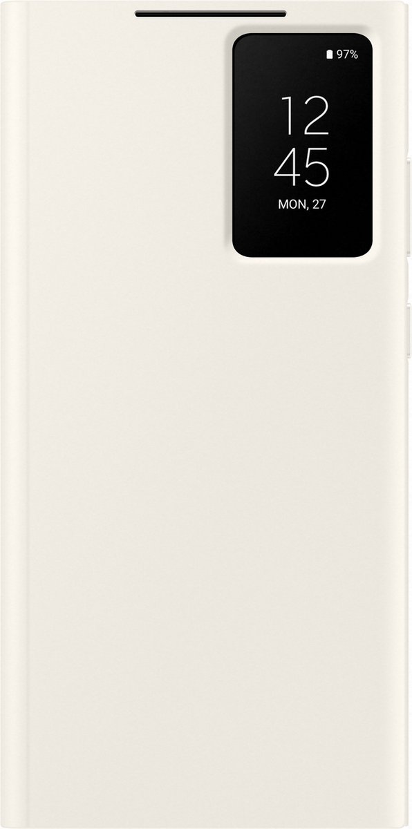 Samsung Smart View Wallet Cover - Samsung Galaxy S23 Ultra - Cream