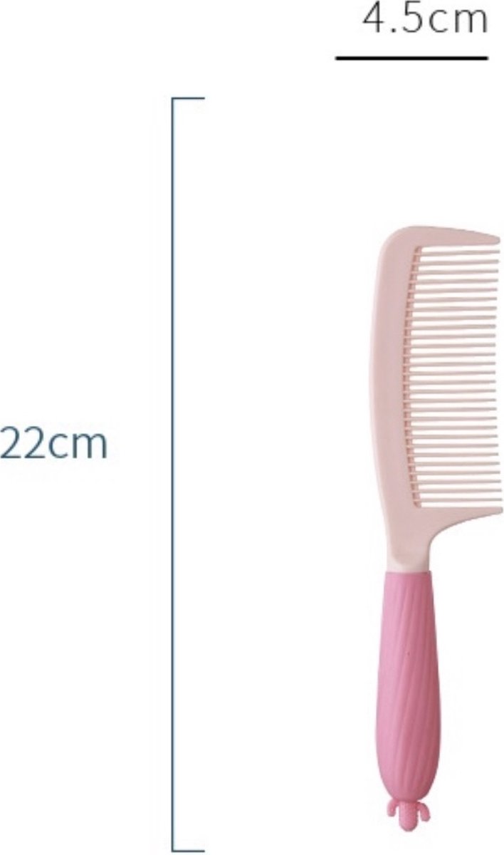 Babycure Spiegel & Kam - lila violette spiegeltje met een Roze kam - Setje voor kids - opmaken - Badaccessoires - Leuk om als cadeau te geven - Kadotip! van Babycure — afbeelding 3