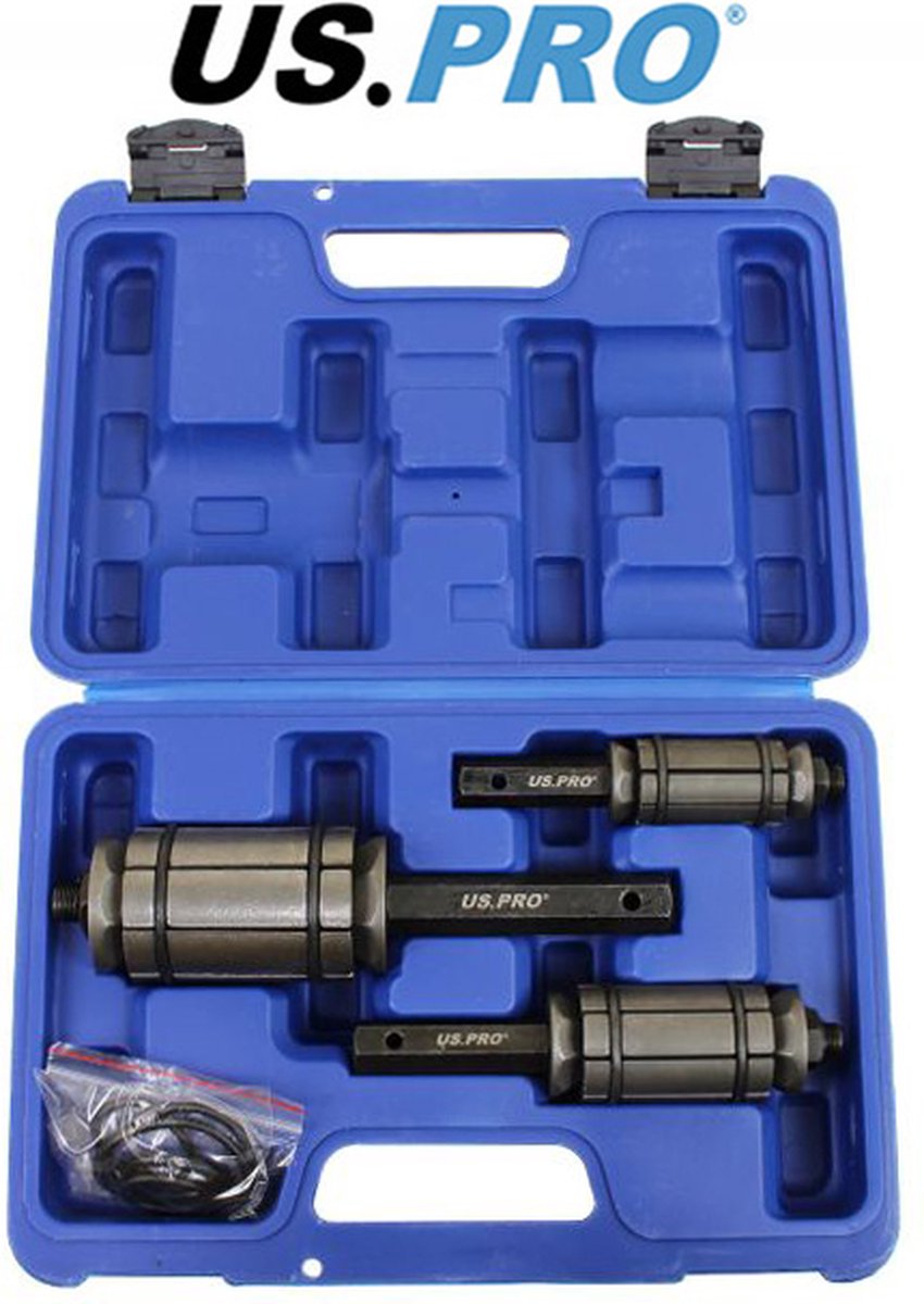 US.PRO Tools by Bergen Uitlaat ruimer set - 3-delig - voor stalen, koperen en aluminium pijpen