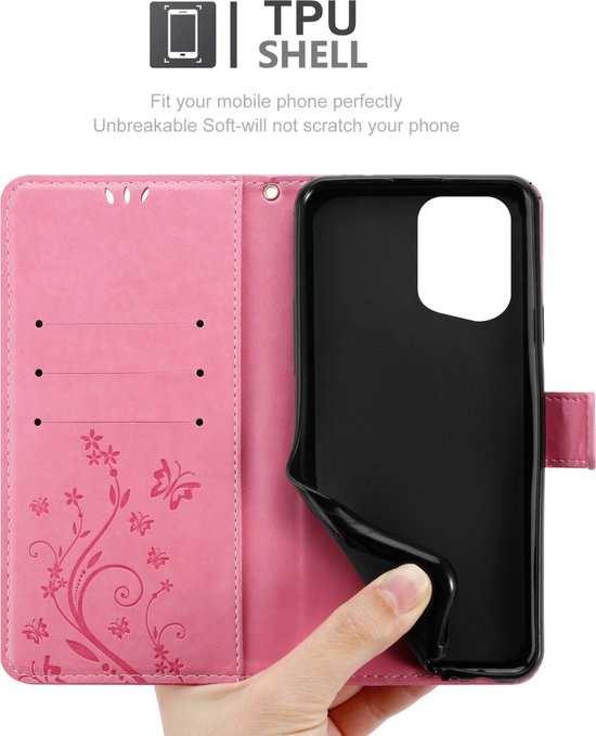 Cover OnePlus Nord N200 5G LaimTop Rossa - Flip Case Magnetica Antiurto