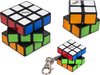 Afbeelding van het spelletje Rubik's Kubus Set - Originele 3x3-kubus, 2x2-kubus en 3x3-sleutelhangerkubus