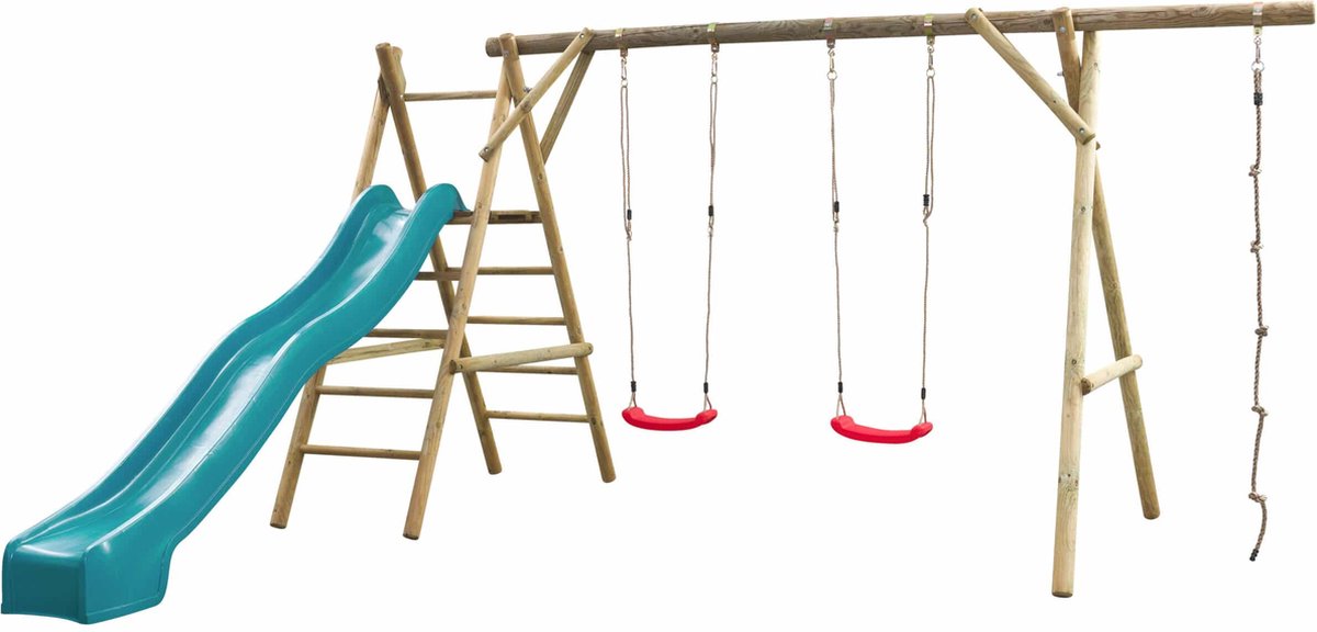 Swing King Noortje - Speeltoestel - Turquoise