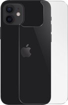 Back Geschikt voor Apple iPhone 12 Mini Gehard Glas Schokbestendig Anti-vlek Transparant
