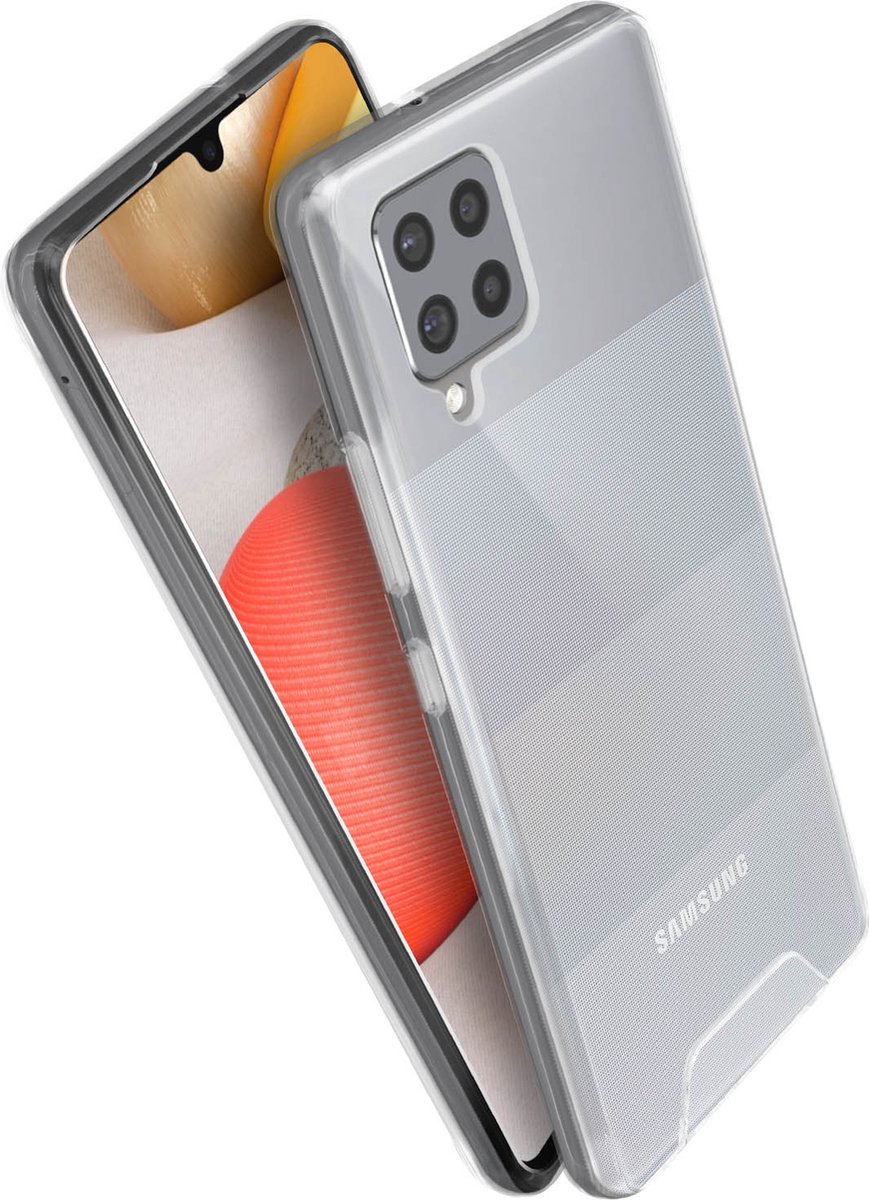 Geschikt voor Samsung Galaxy A42 Coins Bumper Collection Clear Crystal Case