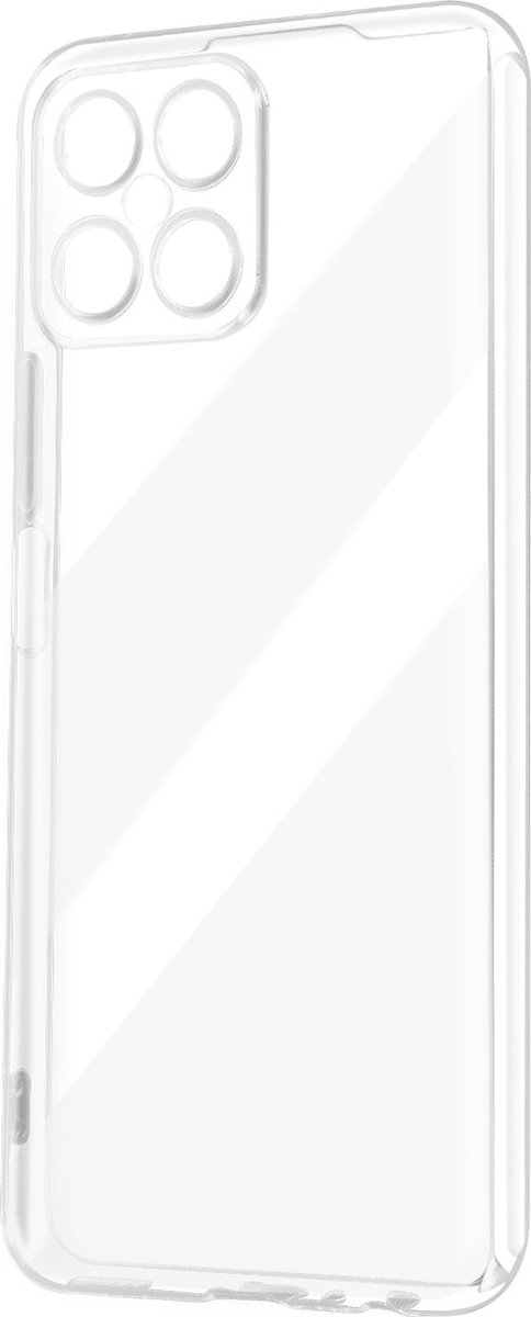 Geschikt voor Honor 8X Case Resistant Soft Flexible Gel Silicone transparant