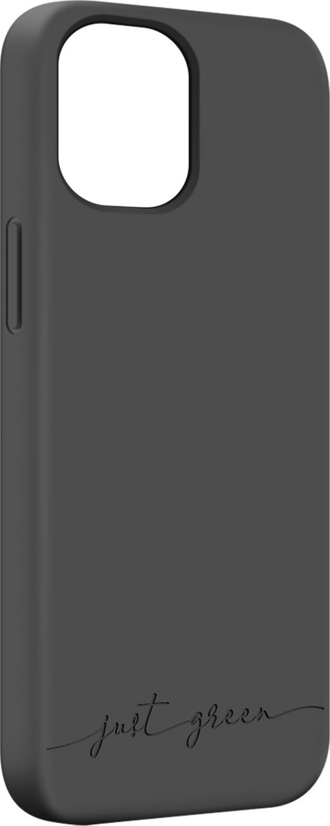Apple iPhone 12 Pro Max biologisch afbreekbaar, Just Green zwart hoesje