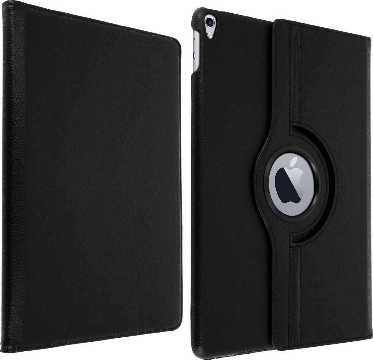 Avizar Housse pour Geschikt voor Apple iPad Pro 10.5 / Geschikt voor Apple iPad Air 3 2019 Étui Multipositions Support 360°, Zwart