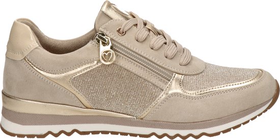 Marco Tozzi sneaker dames - Beige multi - Maat 37