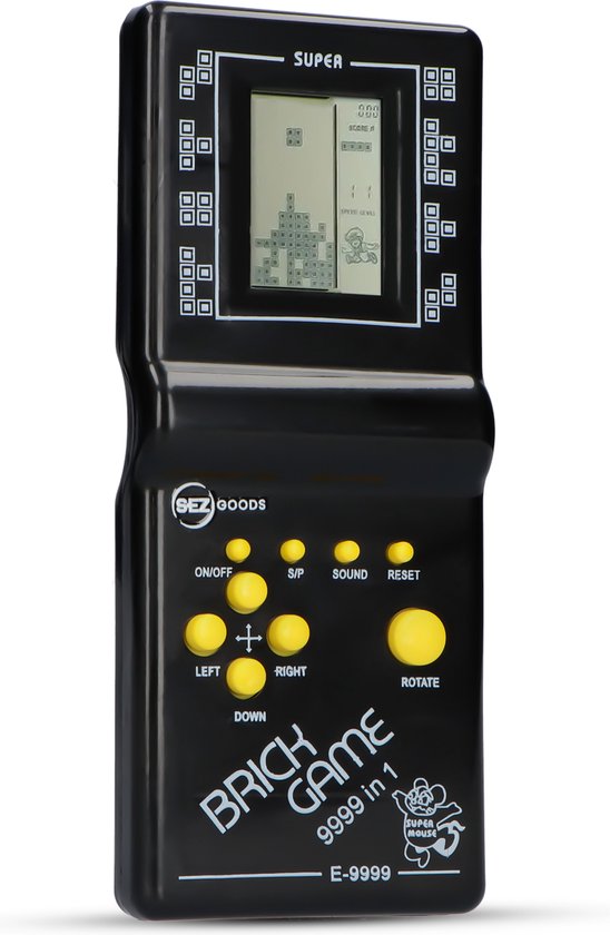 Retro Tetris Game Boy - Ordinateur de jeu pour Enfants - Ordinateur de jeu  Tetris -... | bol.com