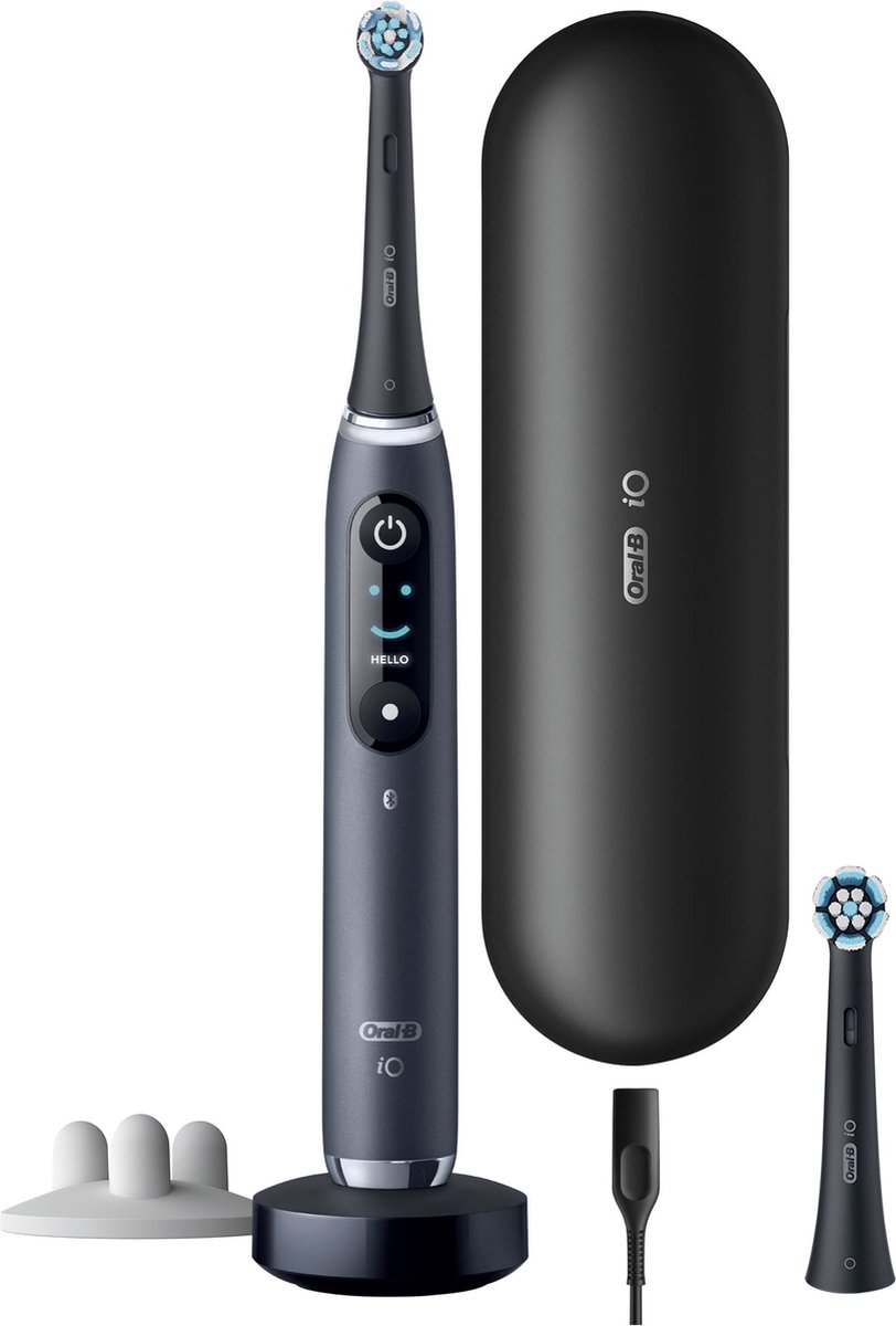 Oral-B iO 9S Volwassene Roterende-oscillerende tandenborstel Zwart