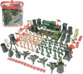 122-delige Soldaten Militaire Basisfiguren Set-speelgoedsoldaatjes voor kinderen