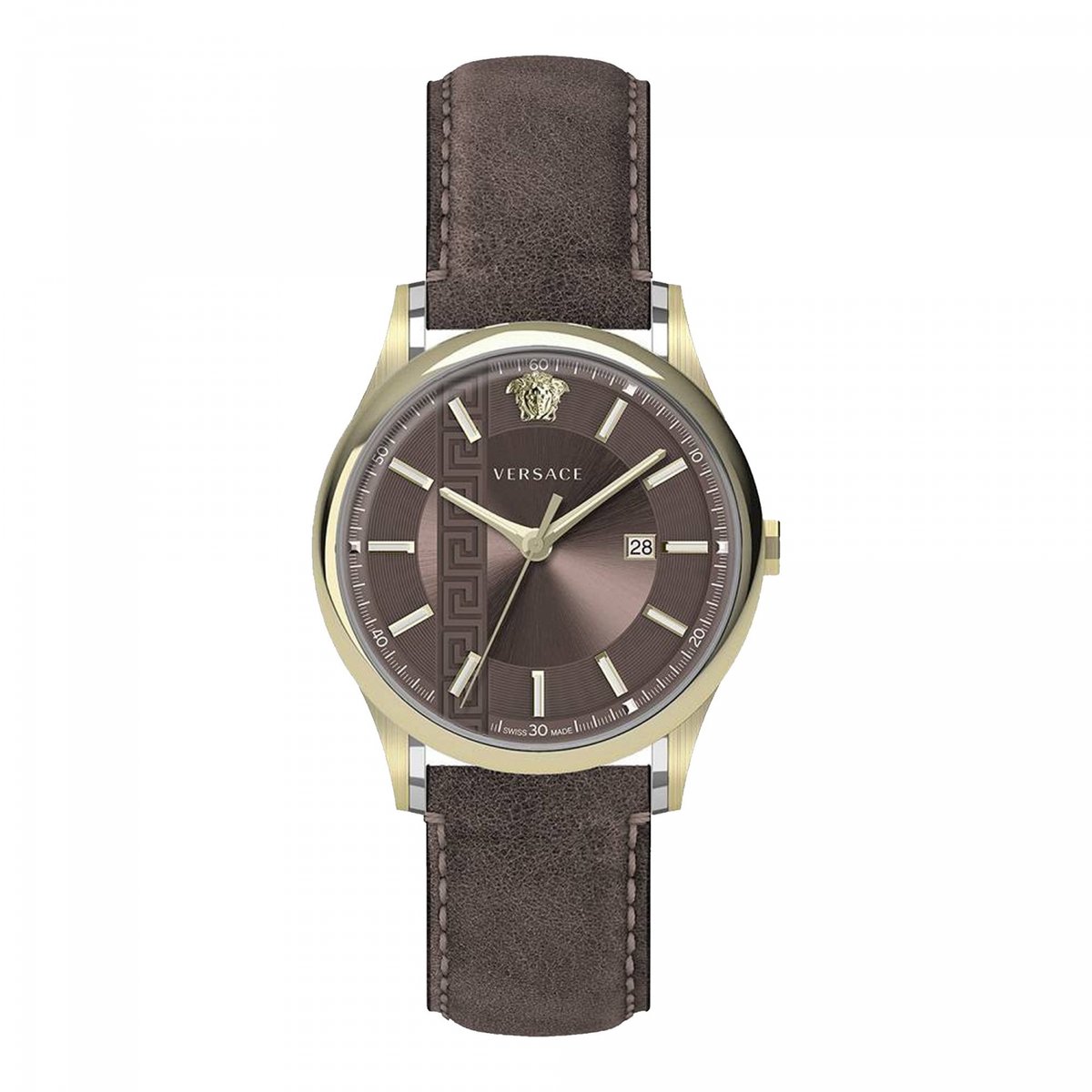 Versace VE4A00320 horloge mannen - Roestvrij Staal - goud