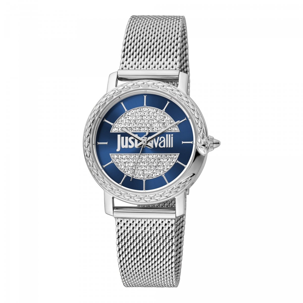 Just Cavalli JC1L212M0225 horloge vrouw - Roestvrij Staal - zilver