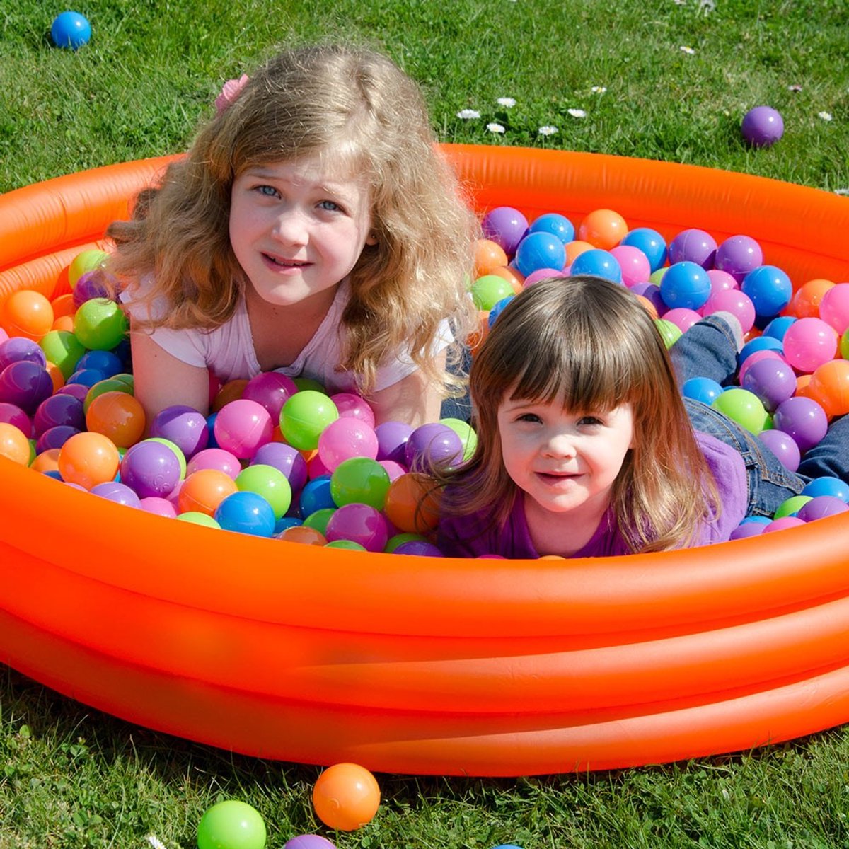50 balles colorées pour piscine à balles 5,5cm bébé balles