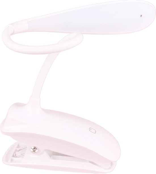 Foto: Leeslampje voor boek zoombaar 15 80 graden 3 kleuren en 10 standen klemlamp voor bed en bureaulamp zwart bedlampjes leeslampjes woodoro