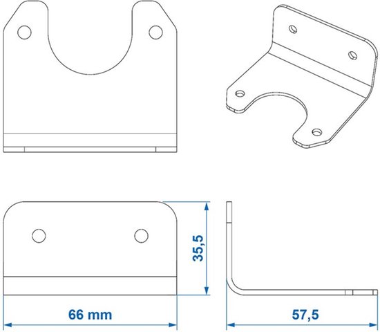 ProPlus rallonge coudée CEE 2,5mm² 20 mètres