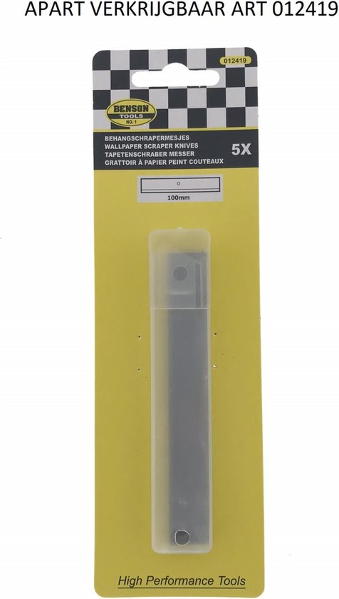 EHDIS 2 stuks behangverwijderingsset met 20 reservemesjes, behangschraper met lange rubberen handgreep en raamschraper met uittrekbare handgreep, 10 cm, voor ramen, tegels, behang