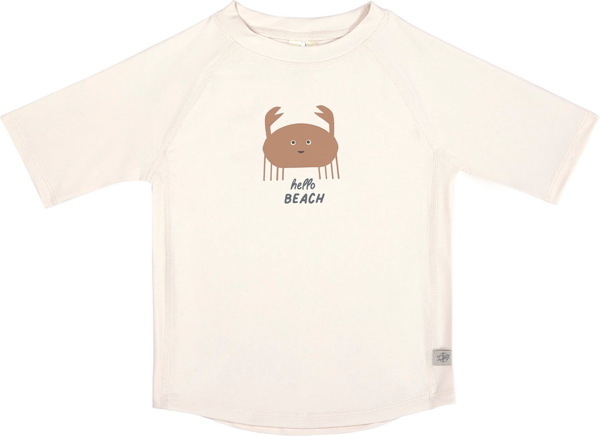 Lässig Zwemshirt Rashguard Korte Mouw Splash & Fun Crabs milky, 19-24 mnd. Maat 92