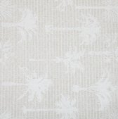 Atmosphera Deluxe Tafekleed / Tafellaken Palm - Afwasbaar - 250 x 150 - Beige
