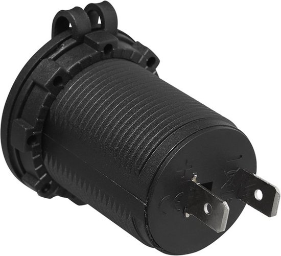ProPlus Inbouwstekkerdoos DIN - 12/24 Volt - 16A - Ø 29 mm - Inbouwdiepte 48 mm van ProPlus — afbeelding 2