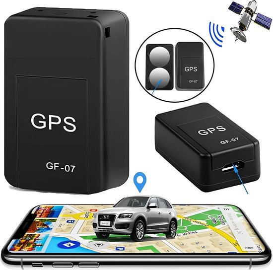 AFINTEK GPS Tracker Magnetisch | Auto | Fiets | Koffer | Hond | USB Laden |  bol.com