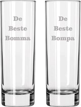 Verre long drink gravé - 22cl - The Best Bomma-The Best Bompa