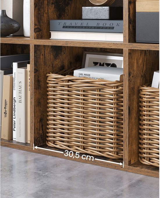 Niskast op wielen Fadeskimma 72x70x20 cm wit [en.casa] - Kasten | Dressoirs