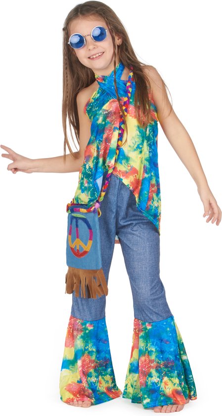 Hippie kostuum Flower Power | Dames jaren '60 outfit