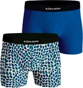 Björn Borg Cotton Stretch boxers - heren boxers normale lengte (2-pack) - multicolor - Maat: M