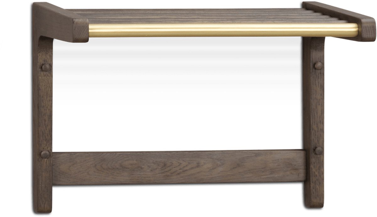 Rowico Home Inverness houten kapstok donker eiken - 45 x 32 cm