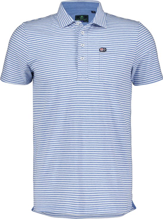 New Zealand Auckland - Polo Sullivans Dam Blauw - Regular-fit - Polo Homme Taille L