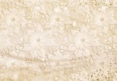 Fotobehang - Vlies Behang - Bloemenpatroon - Patroon van Bloemen - 152,5 x 104 cm
