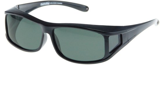 Gepolariseerde Overbril – Fitover Design – Om Je Eigen Bril Heen – Lichtgewicht PC-frame – UV-bescherming – Voor Heren En Dames