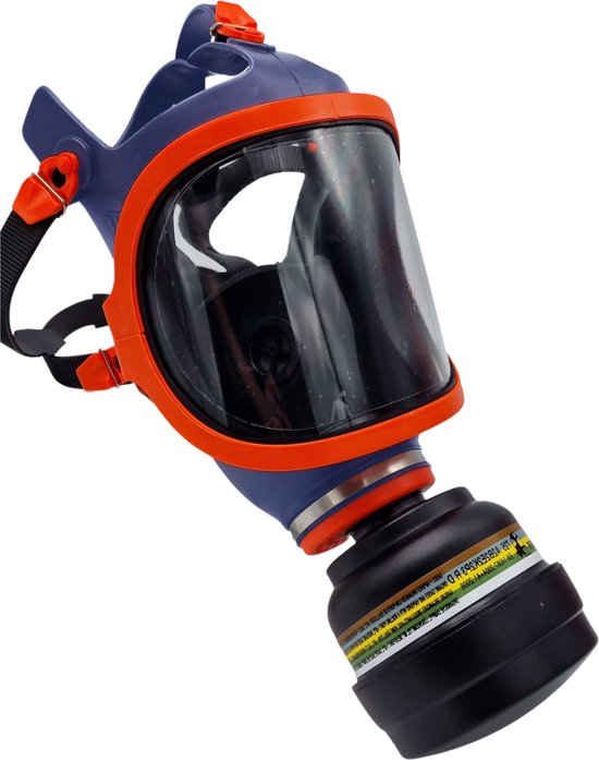 Climax Full Face Mask 731 Silicone - Y compris le filtre A2B2E2K2Hg-P3 -  Masque à gaz... | bol.com