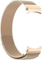 Bracelet milanais - convient pour Samsung Galaxy Watch 4/Watch 4 Classic/Watch 5/Watch 5 Pro - champagne